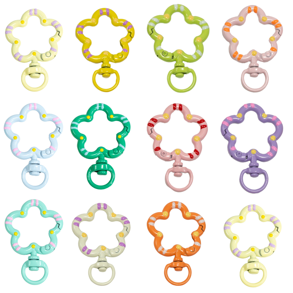 Jewelry Making Kit For Beginners - 5pcs 꽃 금속 랍스터 클로 걸쇠