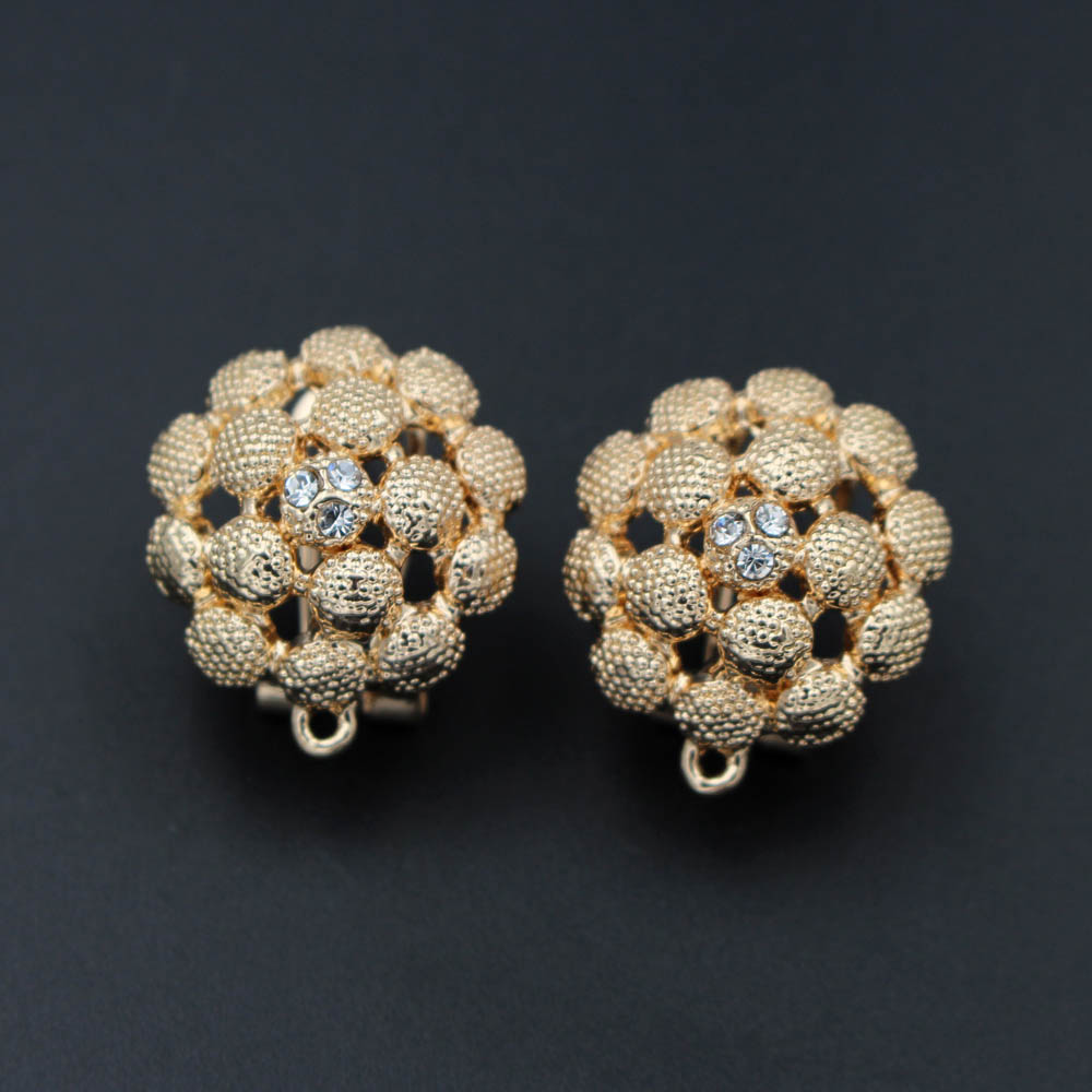 Jewelry Making Dubai - 10쌍 인도 귀걸이 포스트, 루프 행거가