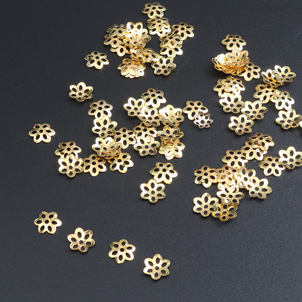 Jewelry Making In Bali - 팔찌 목걸이 귀걸이용 플라워 비즈 캡,