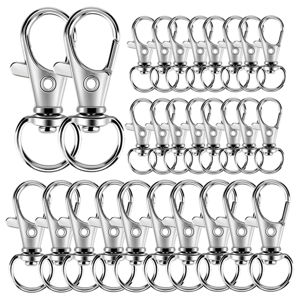 25-200개 금속 회전 스냅 후크 로브스터 클래스프  - Jewelry Making Kit For Beginners 리뷰 및 가격
