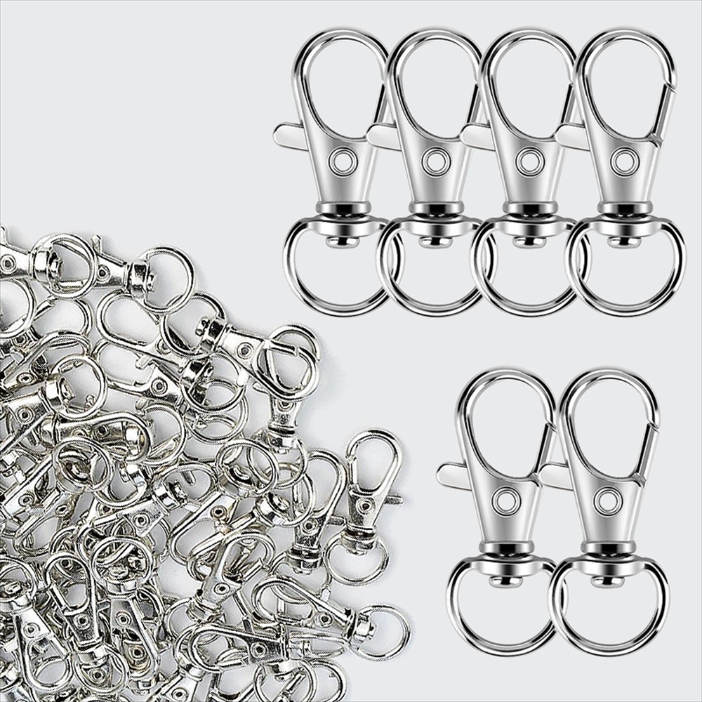 25-200개 금속 회전 스냅 후크 로브스터 클래스프  - Jewelry Making Kit For Beginners 리뷰 및 가격
