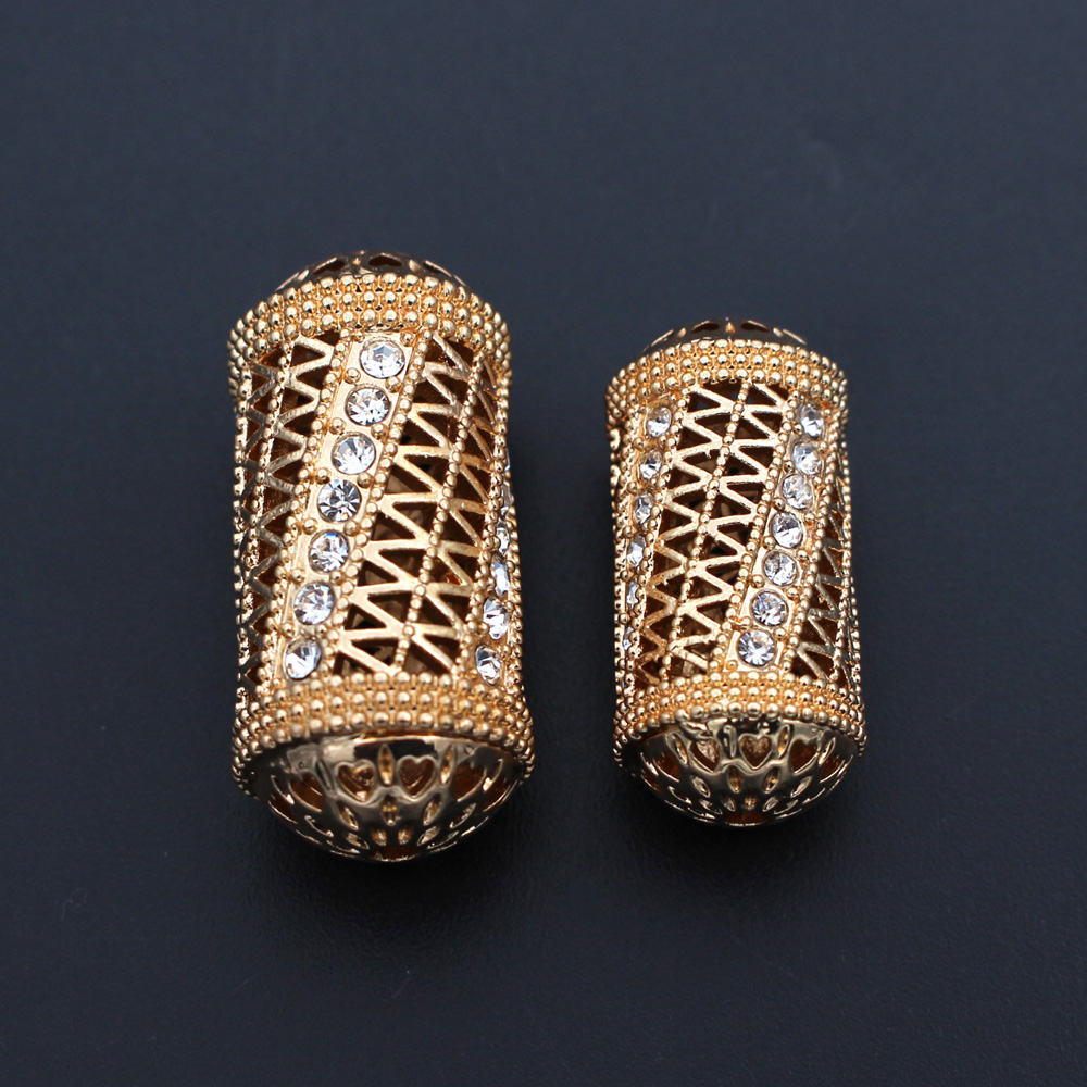 10pcs 여성을위한 크리스탈 나이지리아 비즈 신부 두 - Jewelry Making Dubai 리뷰 및 가격