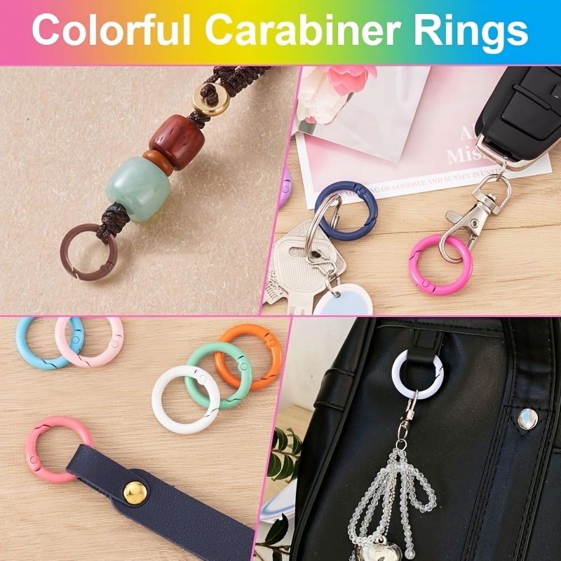 100개 다채로운 25mm 원형 스프링 O링, 쥬얼리  - Jewelry Making Kit For Beginners 리뷰 및 가격