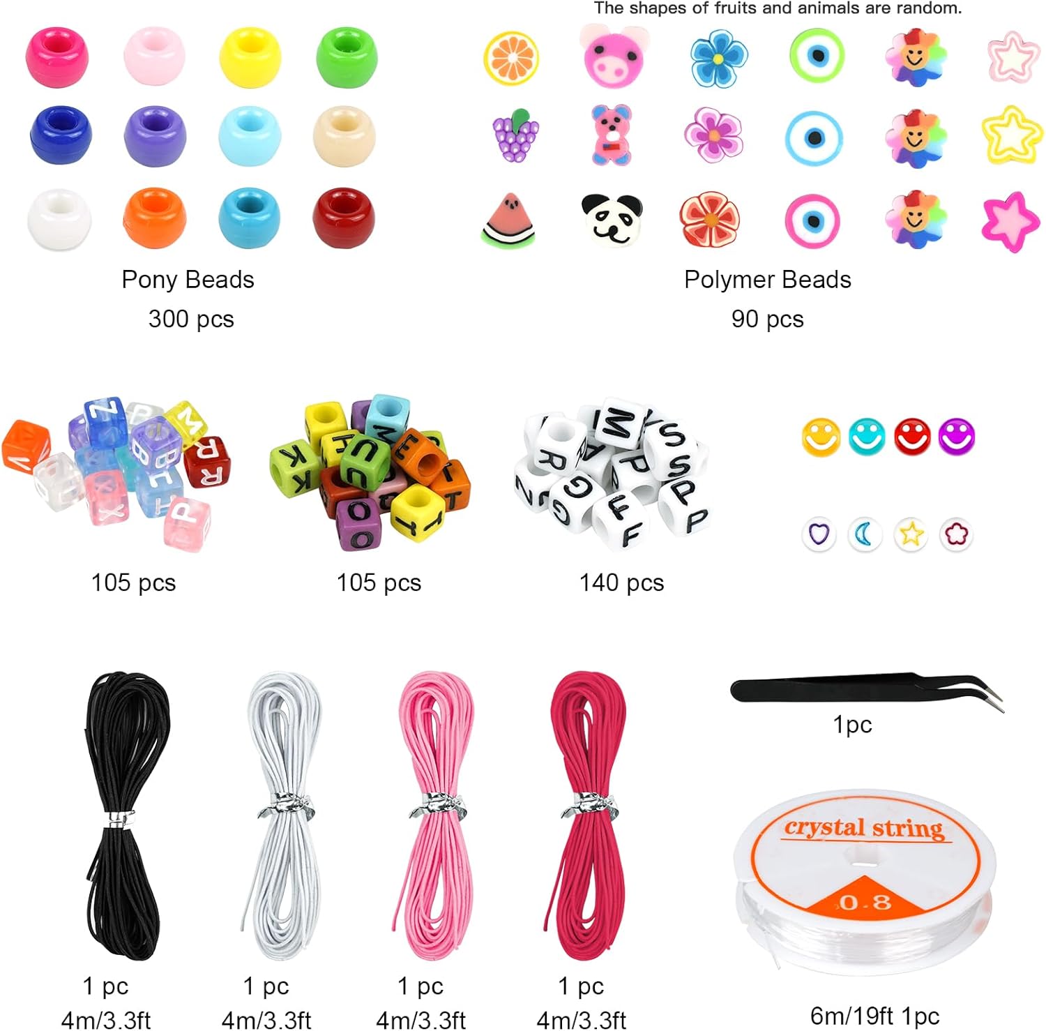 다우사벨 팔찌 제작 키트, 조랑말 비즈, 폴리머 클레이 - Jewelry Making Kit For Beginners 리뷰 및 가격