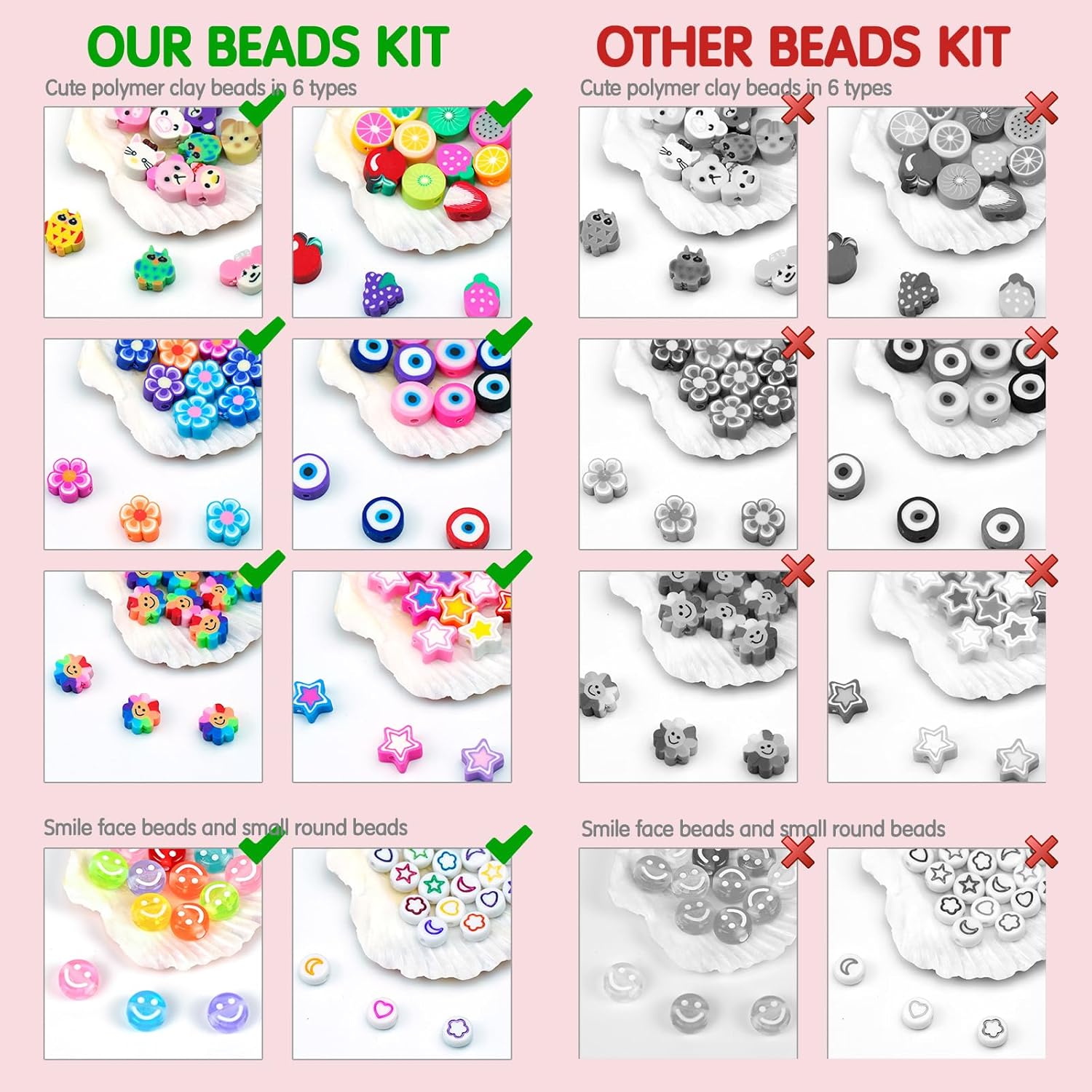 다우사벨 팔찌 제작 키트, 조랑말 비즈, 폴리머 클레이 - Jewelry Making Kit For Beginners 리뷰 및 가격