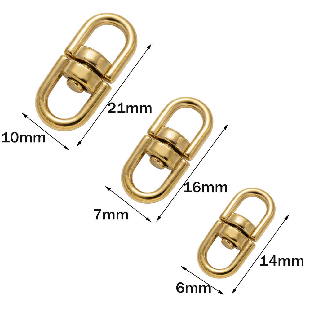 5Pcs 골드 스테인레스 스틸 회전 열쇠 고리 키 체인 - Jewelry Making Kit For Beginners 리뷰 및 가격