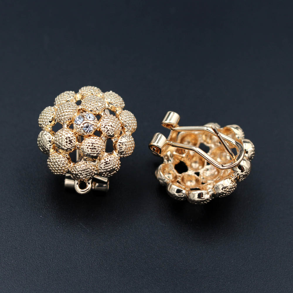 10쌍 인도 귀걸이 포스트, 루프 행거가 있는 큐빅 지 - Jewelry Making Dubai 리뷰 및 가격