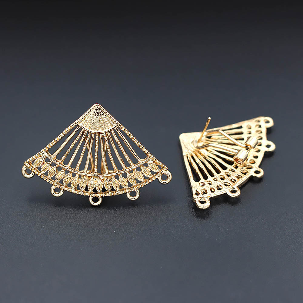 10쌍 DIY 부자재 아프리카 칠레 두바이 골드 귀걸이 - Jewelry Making Dubai 리뷰 및 가격