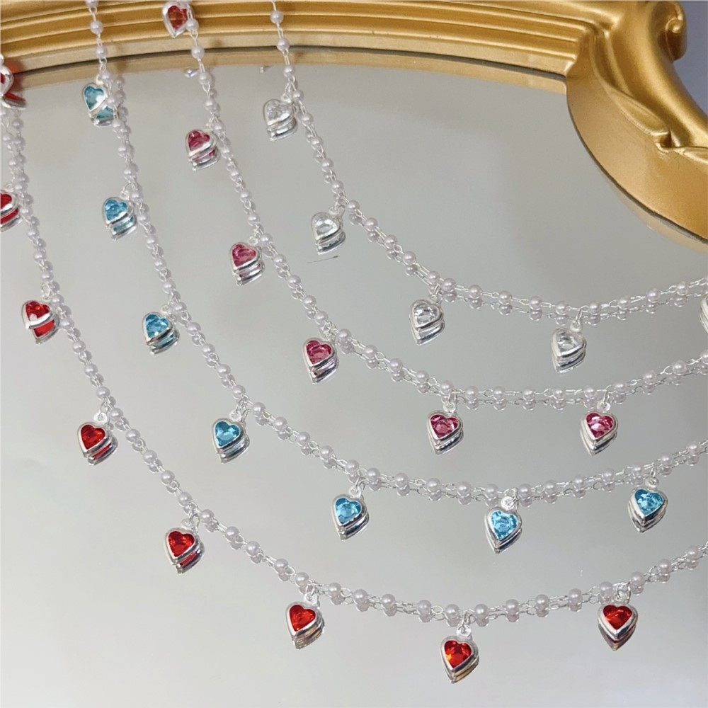0.5미터/1미터 핑크 크리스탈 하트 황동 체인 (쥬얼 - Jewelry Making Beginners 리뷰 및 가격