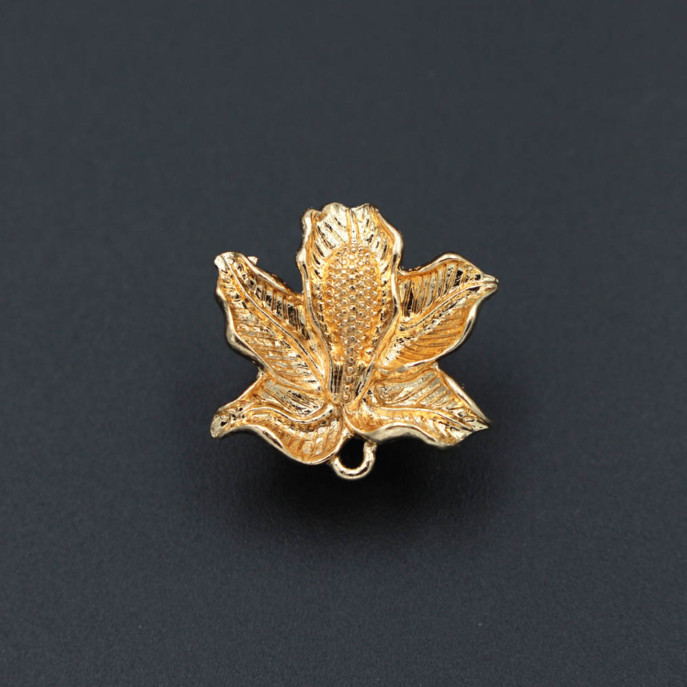 10쌍 클립 귀걸이 포스트, 루프 행거, 속이 빈 꽃  - Jewelry Making Dubai 리뷰 및 가격