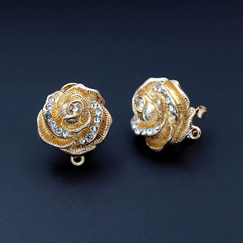 10 쌍 아프리카 귀걸이 포스트 스터드 루프 커넥터 포 - Jewelry Making Dubai 리뷰 및 가격