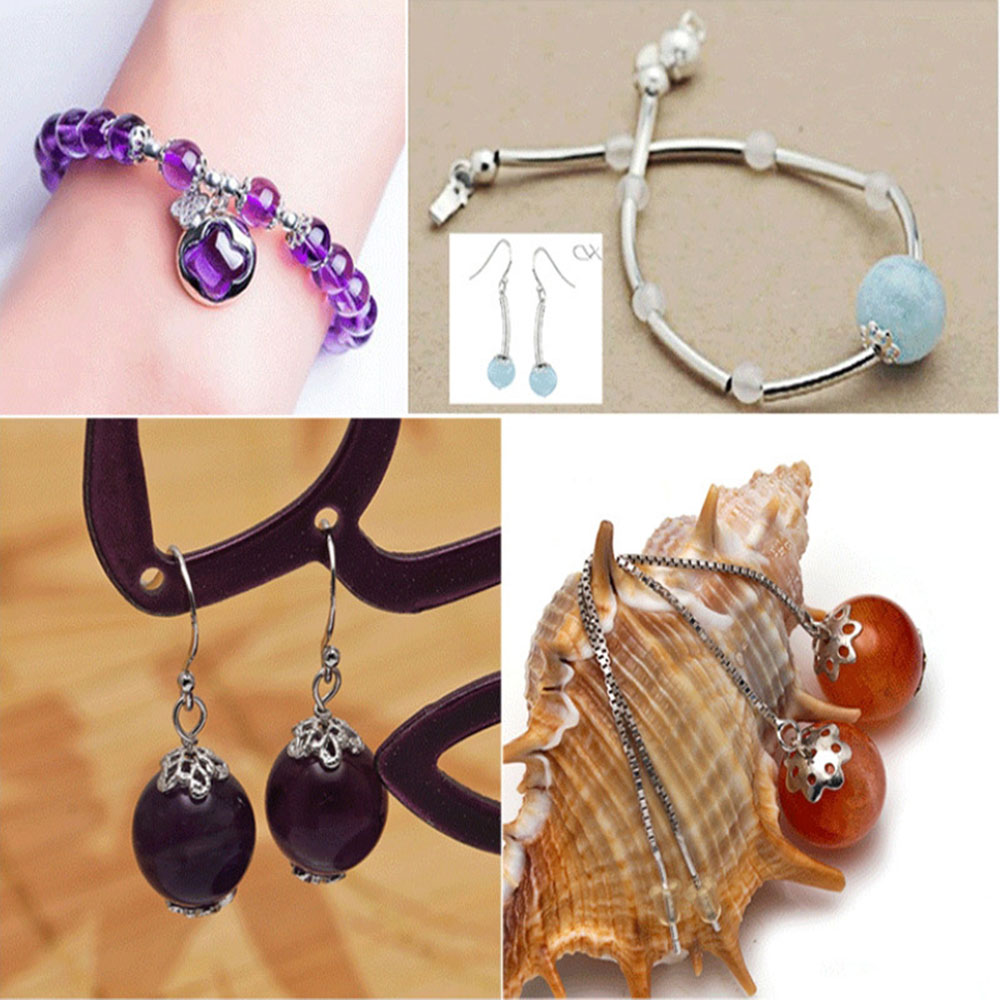 팔찌 목걸이 귀걸이용 플라워 비즈 캡, 발리 스타일 실 - Jewelry Making In Bali 리뷰 및 가격