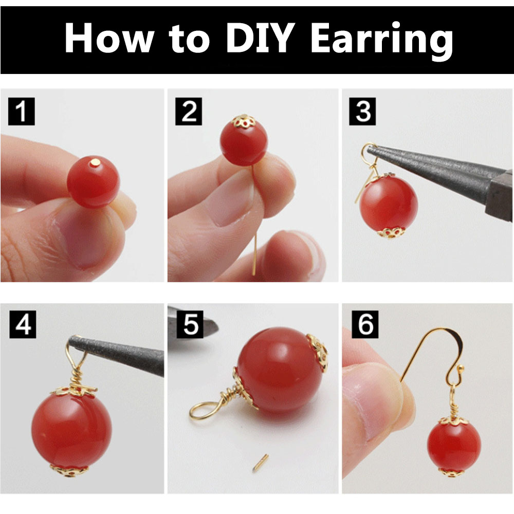 팔찌 목걸이 귀걸이용 플라워 비즈 캡, 발리 스타일 실 - Jewelry Making In Bali 리뷰 및 가격