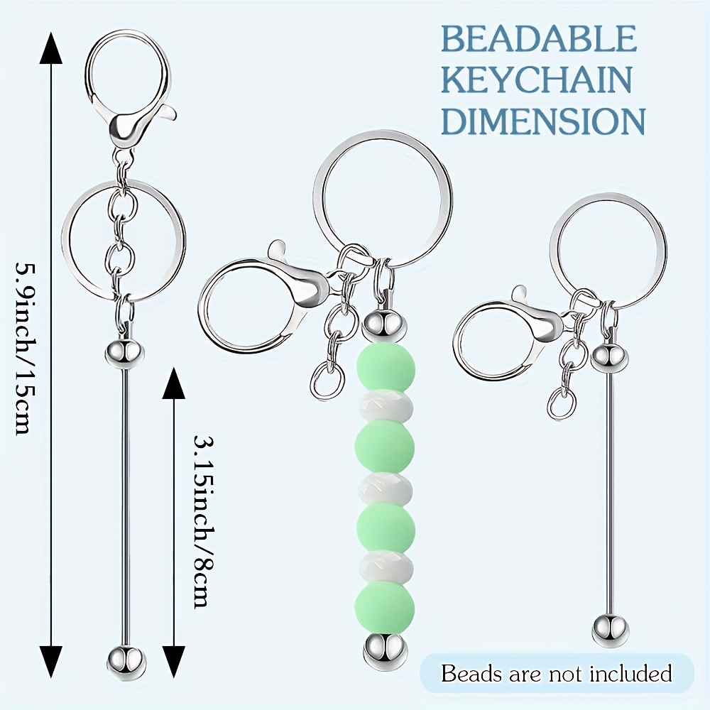 10개 DIY 독특한 비즈 키체인 만들기 키트 수공예  - Jewelry Making Beginners 리뷰 및 가격