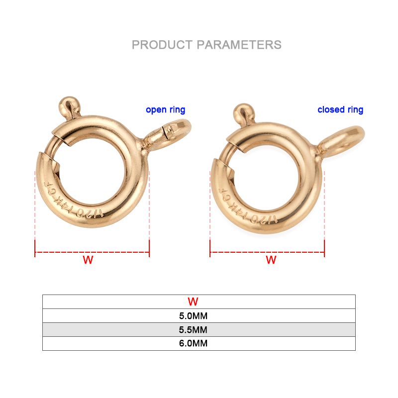 14K 골드필드 스프링 링 클래스프 훅 대량 도매 공급 - Jewelry Making Kit For Beginners 리뷰 및 가격
